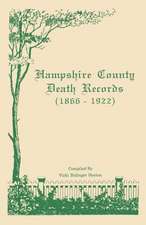 Hampshire County [West Virginia] Death Records