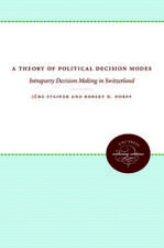 A Theory of Political Decision Modes: Intraparty Decision Making in Switzerland