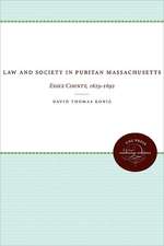 Law and Society in Puritan Massachusetts