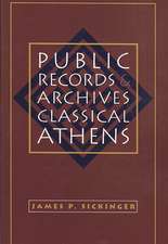 Public Records and Archives in Classical Athens