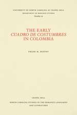 The Early Cuadro de costumbres in Colombia