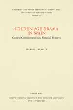 Golden Age Drama in Spain