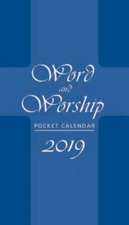 Word and Worship Pocket Calendar 2019