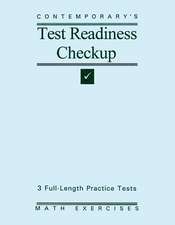 Math Exercises: Test Readiness Checkup - 10 Pack