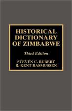 Historical Dictionary of Zimbabwe