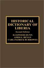 Historical Dictionary of Liberia