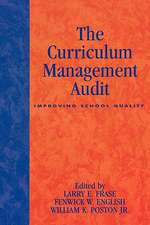 The Curriculum Management Audit