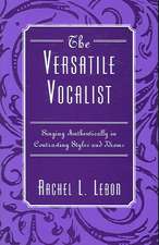 The Versatile Vocalist