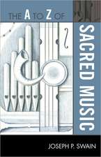 The A to Z of Sacred Music