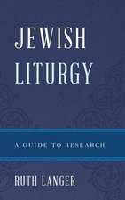 Jewish Liturgy