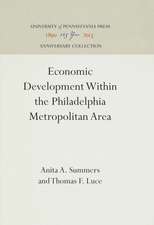 Economic Development Within the Philadelphia Metropolitan Area