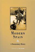 Modern Spain – A Documentary History