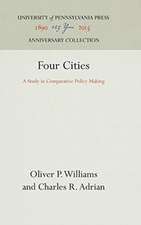 Four Cities – A Study in Comparative Policy Making