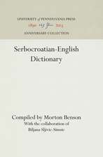 Serbocroatian–English Dictionary