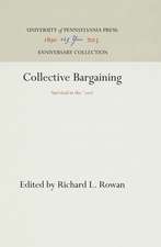 Collective Bargaining – Survival in the `7s?