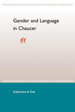 Gender and Language in Chaucer