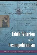 Edith Wharton and Cosmopolitanism