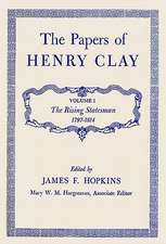 The Papers of Henry Clay, Volume 1