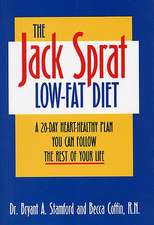 The Jack Sprat Low-Fat Diet