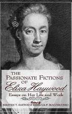 Passionate Fictions/Eliza Haywood