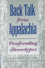 Back Talk from Appalachia