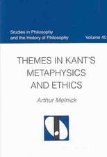 Themes in Kant's Metaphysics and Ethics