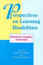 Perspectives On Learning Disabilities: Biological, Cognitive, Contextual