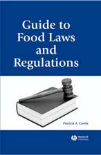 Guide to Food Laws and Regulations