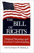 BILL OF RIGHTS