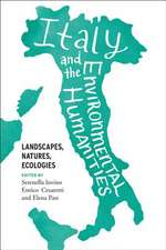 Italy and the Environmental Humanities