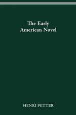 The Early American Novel