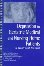 Depression in Geriatric Medical and Nursing Home Patients