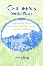 Children's Special Places: Exploring the Role of Forts, Dens, and Bush Houses in Middle Childhood