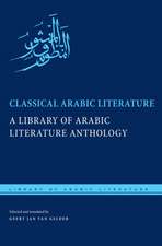 Classical Arabic Literature – A Library of Arabic Literature Anthology