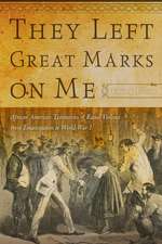 They Left Great Marks on Me – African American Testimonies of Racial Violence from Emancipation to World War I