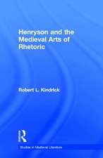 Henryson and the Medieval Arts of Rhetoric