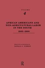 African-Americans and Non-Agricultural Labor in the South 1865-1900