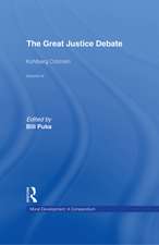 The Great Justice Debate: Kohlberg Criticism