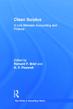 Clean Surplus: A Link Between Accounting and Finance