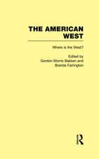 Where is the West?: The American West