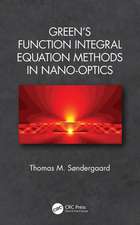 Green's Function Integral Equation Methods in Nano-Optics