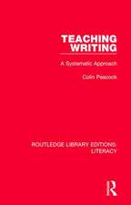 Teaching Writing: A Systematic Approach