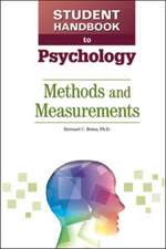 Methods and Measurements