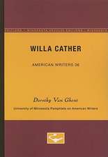 Willa Cather - American Writers 36: University of Minnesota Pamphlets on American Writers