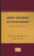 Group Treatment in Psychotherapy: A Report of Experience