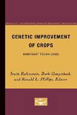 Genetic Improvement of Crops: Emergent Techniques