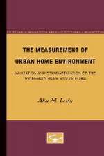 The Measurement of Urban Home Environment: Validation and Standardization of the Minnesota Home Status Index