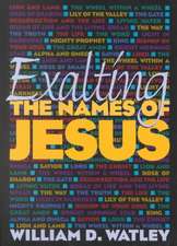 Exalting the Names of Jesus