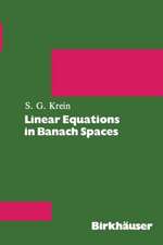 Linear Equations in Banach Spaces