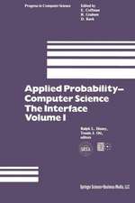 Applied Probability-Computer Science: The Interface Volume 1: Sponsored by Applied Probability Technical Section College of the Operations Research Society of America The Institute of Management Sciences January 5–7, 1981 Florida Atlantic University Boca Raton, Florida